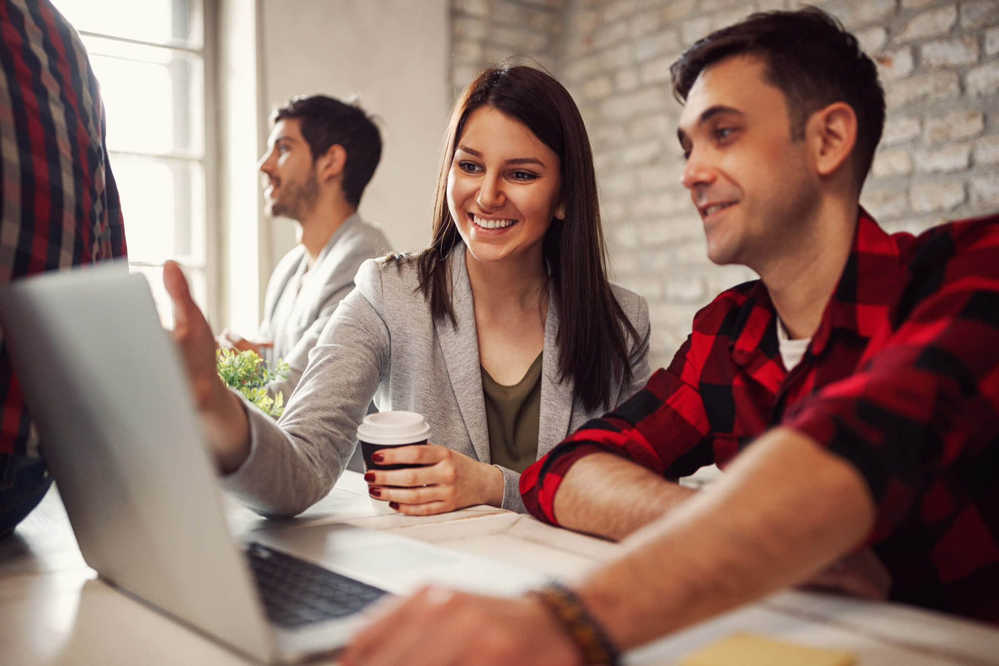 SEO consultants reviewing online store as part of eCommerce optimisation services.